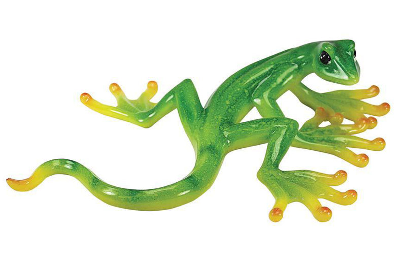 Tropical Gecko Statue
