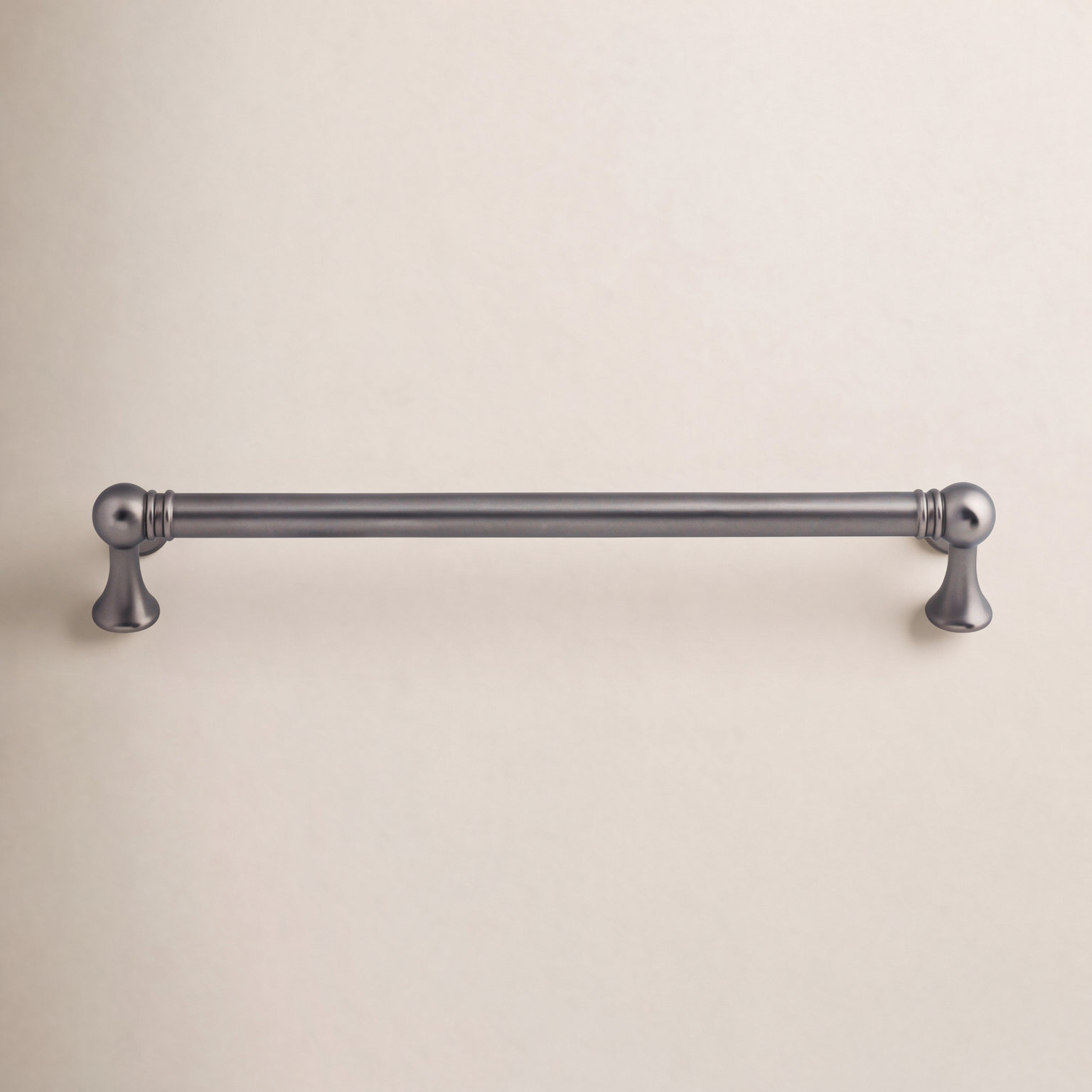Kara 8" Bar Cabinet Pull, Ash Gray