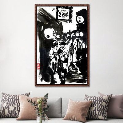 Edo by Péchane - Print on Canvas