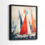 NAUTICAL Series CDVI - reproduction encadrée de qualité supérieure - prête à être accrochée - aucun clou requis - aucun clou requis-2120112204-2120112205