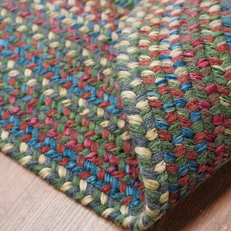 Tapis réversible New England Braid, Ovale 13 pi x 16 pi