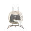 Double chaise à œufs avec support suspendu pour l'intérieur et l'extérieur-192169388
