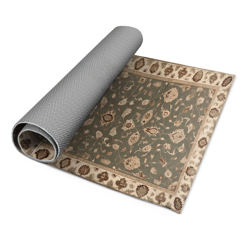 Tapis d'intérieur et d'extérieur brun Persian, Rectangulaire 2 pi x 3 pi