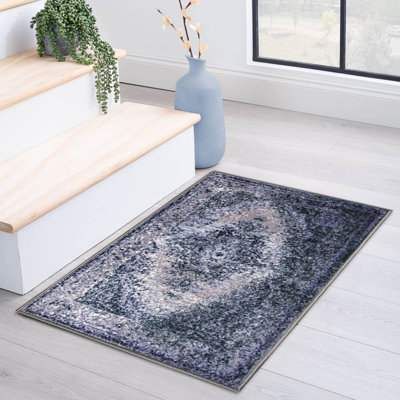Tapis intérieur lavable 100% nylon Eldwin Myles