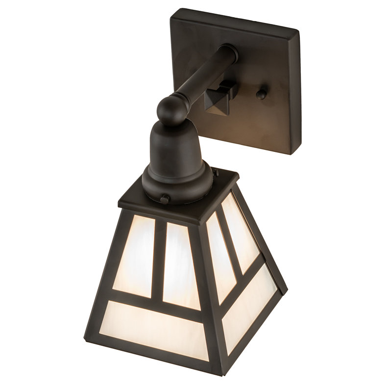 6" Wide "T" Mission Wall Sconce
