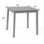 Kids 3 Piece Square Play Or Activity Table and Chair Set