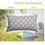 Coussin décoratif extérieur Ikat Dot-2128883053