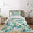 Farmhouse / Country Polyester Floral Coverlet-105472431-105472432