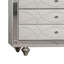 Manar 36 in. Silver Chest