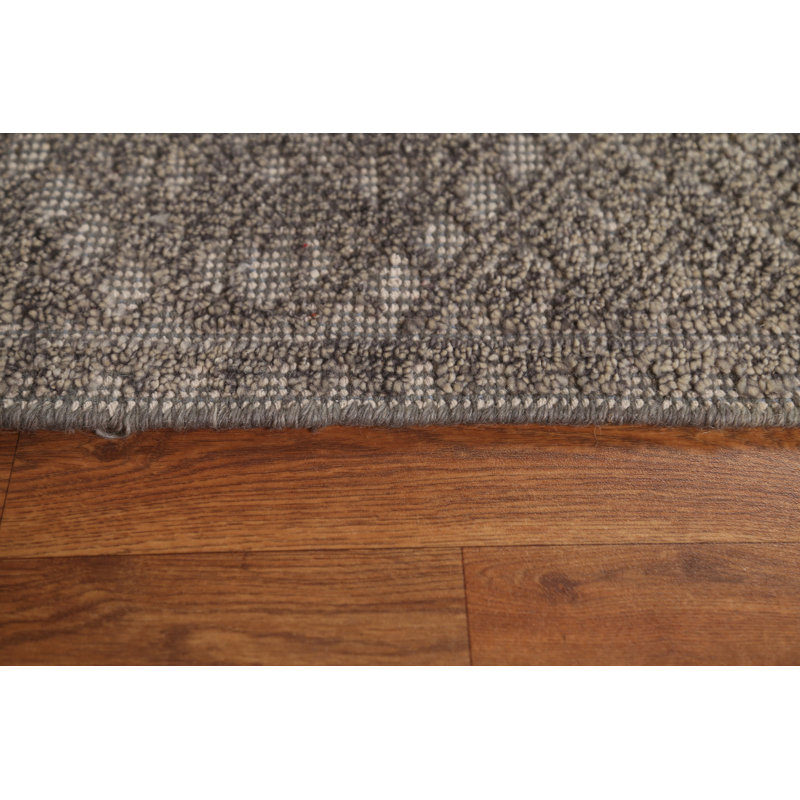 One-of-a-Kind 5'1'' X 8'0'' New Age Wool Area Rug in Gray