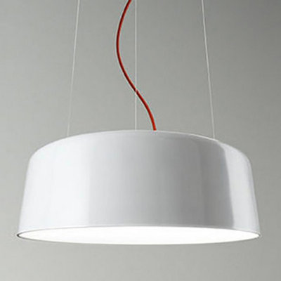 Blanca 1 - Light Single Drum LED Pendant