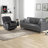 Lyquinn 35.8" Wide Contemporary Manual Reclining Massage Chair with Heating Function-1567770572