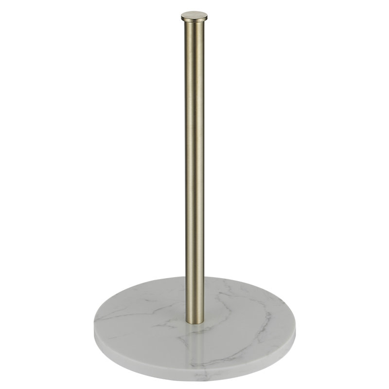 Stainless Steel Standing Napkin Holder, Gold
