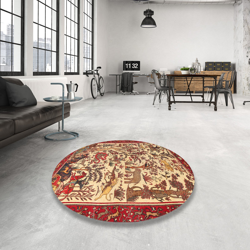 Indoor Rug, Round 4'