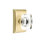 Passage Windsor Crystal Knob with Neos Rose