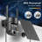 10X Zoom 360-Degree Low-Power Solar Panel Battery 2K FHD Wifi With Spotlight Alarm, Motion Detection, Colour Night Vision, Two-Way Audio And IP66.