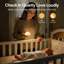 Veilleuse pour chambre de bébé, lampe de contrôle en silicone souple avec changement de couleur 8, gradation continue, minuterie 1h, veilleuse portable rechargeable pour l'allaitement et la chambre à coucher