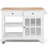 Loganton Solid Wood Top Kitchen Island-763734064