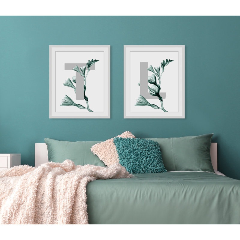 Letter L - Single Picture Frame Print, 40 cm H x 30 cm W
