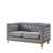 Combination Sofa (3+2) - Grey Velvet