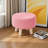 Wood Accent Stool-1791182794
