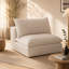 1 siège du milieu + 1 repose-pieds - BLEU-850529249