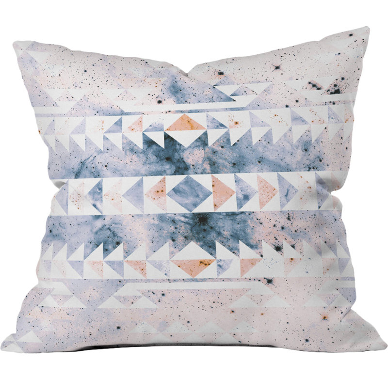 Coussin décoratif d’extérieur arctique, 18 po x 18 po