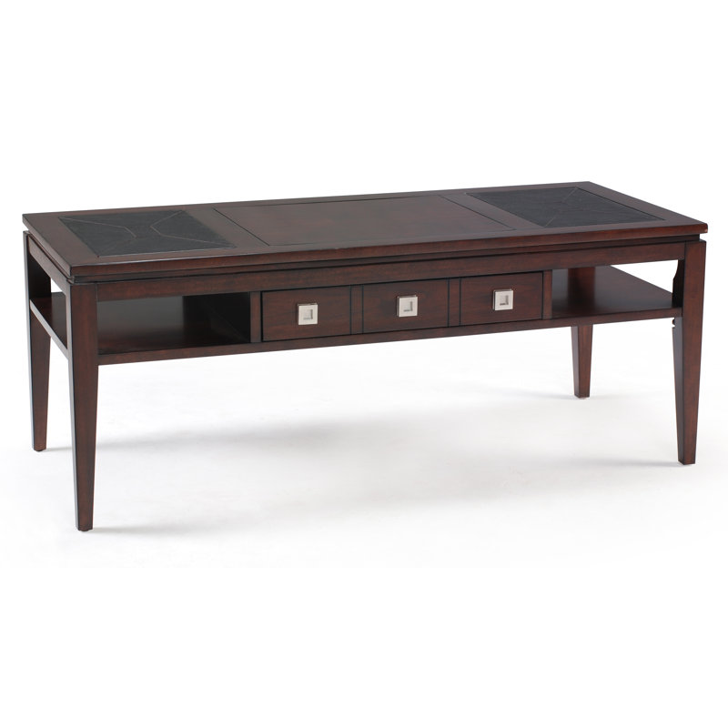 Micah Solid Wood Top Single Coffee Table