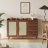 47.24" W Bar Cabinet with Woven Rattan Doors-798627065