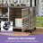 Bar Set with Wicker Outer Material-343784848