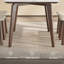 Table rectangulaire moderne simple en bois massif-116647548