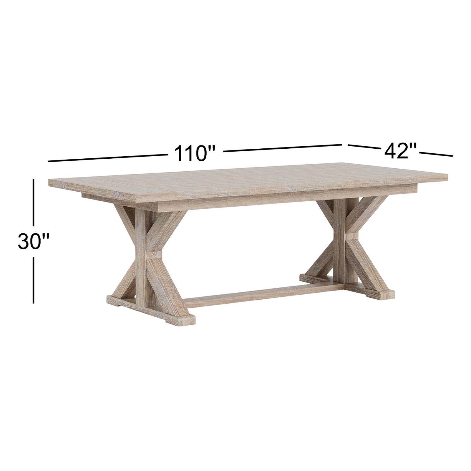 Lana 86" Extendable Dining Table