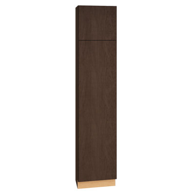 Rosemont Slab 18'' W x 84'' H Plywood Standard Pantry / Tall Cabinet