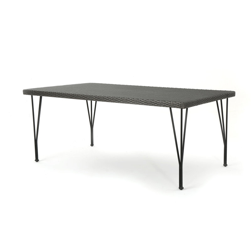 Charming Rectangular Outdoor Dining Table For Unforgettable Gatherings