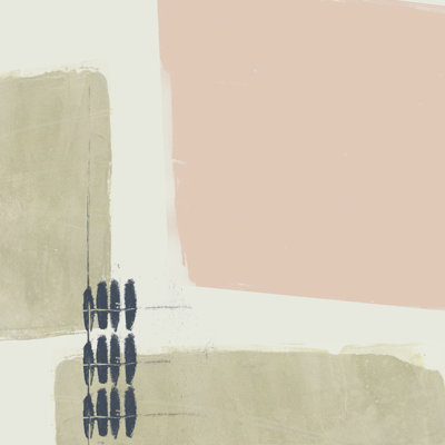 Reproduction d'art sur toile tendue, "Monkey Abstraction I" par Jennifer Goldberger
