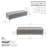 Marius Velvet Storage Bench-629260969