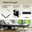 Lit pliant avec matelas en mousse apaisante: 75 po x 45 po, structure en métal, housse de rangement, lit à roulettes facile à utiliser: utilisation