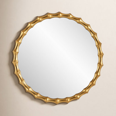 Mitch 39" Pine Accent Mirror