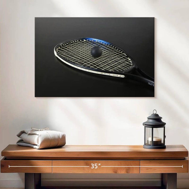 Sireci Black Squash Equipment, 24" H x 36" W