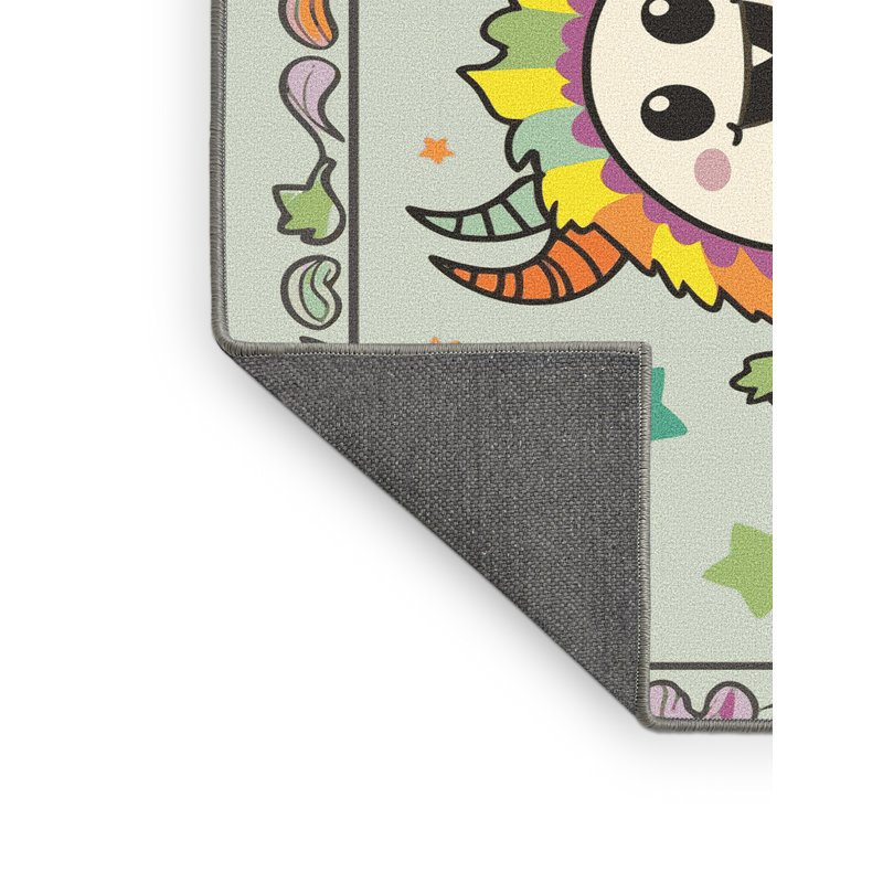 Tapis de vacances d'Halloween The Holiday Aisle®, Rectangle 6 pi x 9 pi