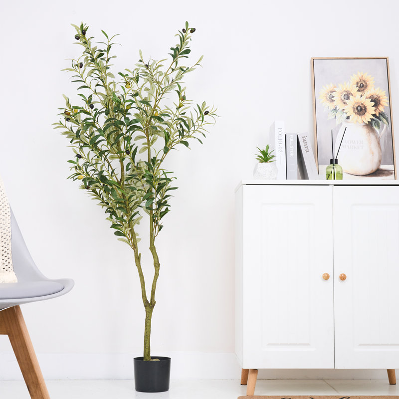 5'H Olive Tree Faux Plant