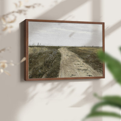 Paysages rétro-DCLxx - reproduction encadrée - réversible