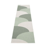 Rug HILL Army/Misty Mint/Fossil Grey 2.25 x 8.75 ft