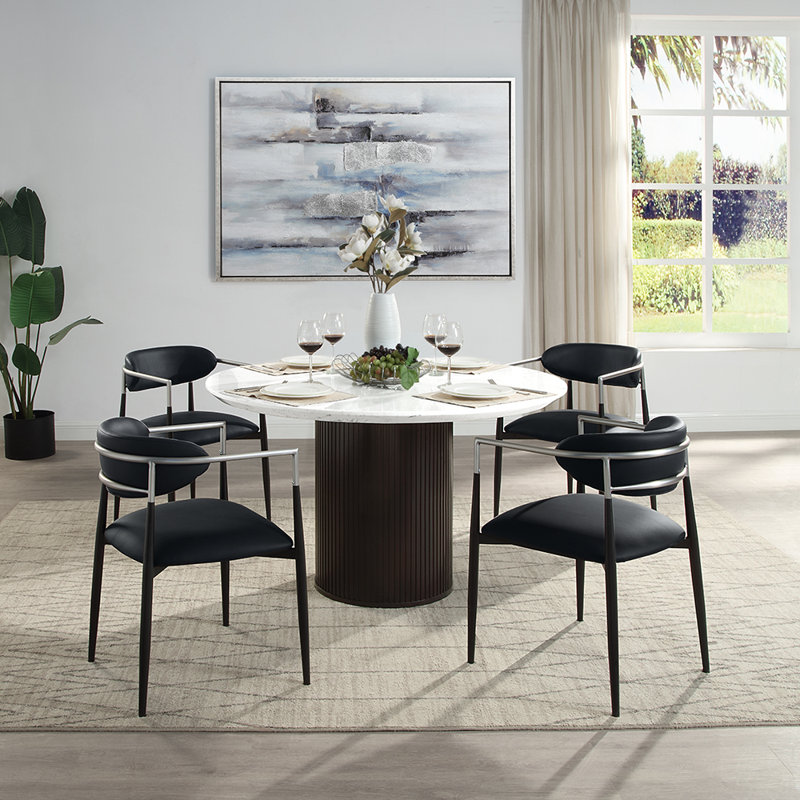 Chaise avec accoudoirs Jaramillo (ensemble de 2)
