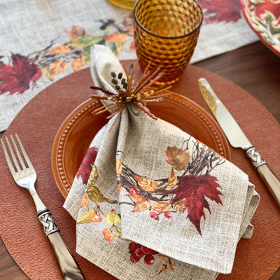 Harvest 21" Napkin