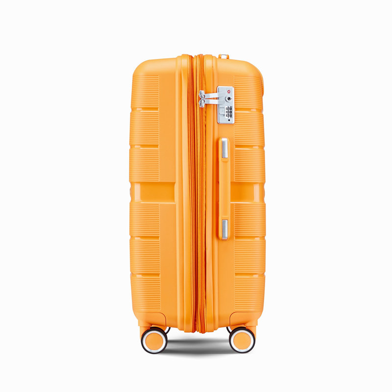 Ensembles de valises 4 pièces (14/20/24/28) Valise extensible légère et durable en PP