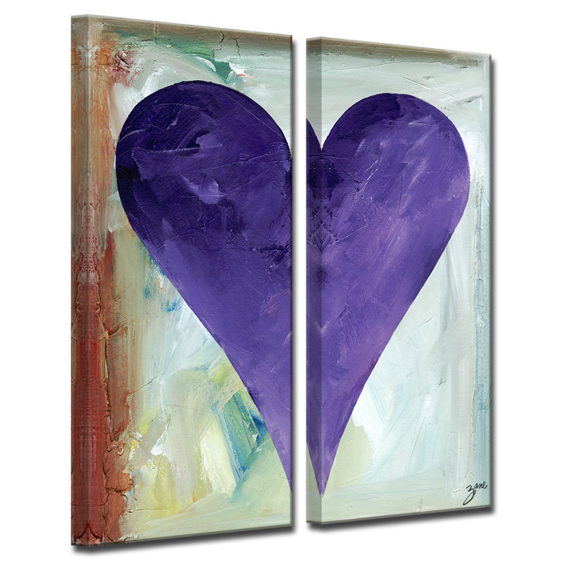 Evan par Salvatore Prinquente - ensemble de 2 reproductions sur toiles tendues, H 30 po x l 24 po x P 1,5 po