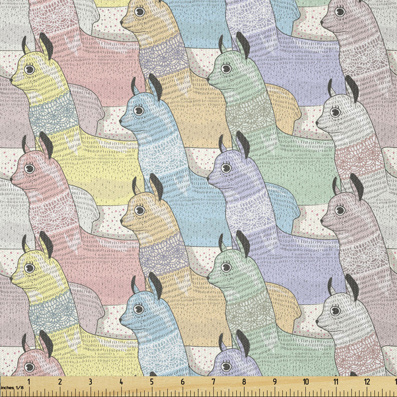 Cowdry Little Alpacas Multi-Purpose Fabric