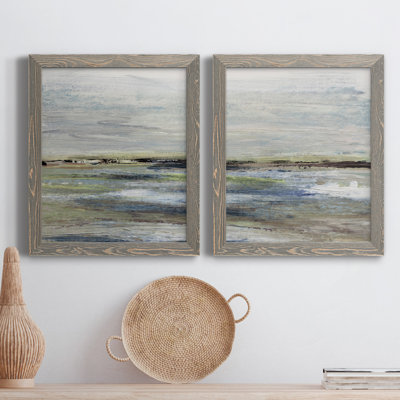 " Wetlands I " 2 - Pieces Painting Print