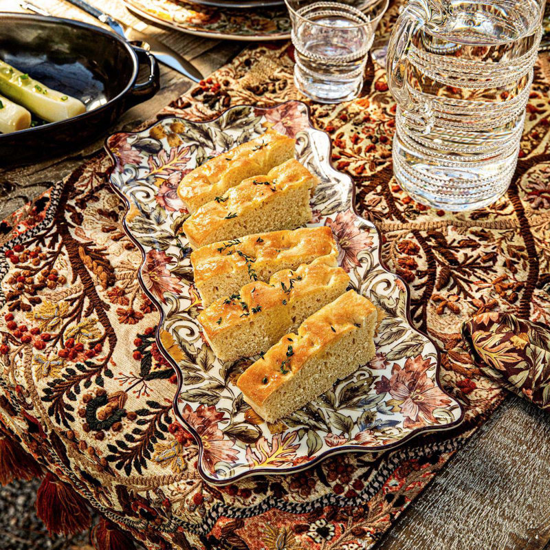 Puro 16" Hostess Tray - Amber